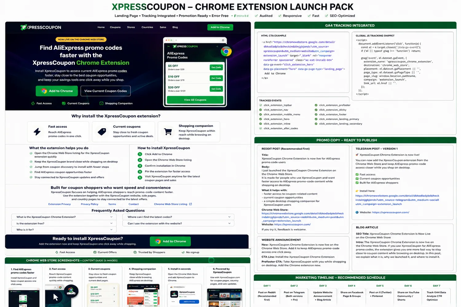 XpressCoupon launch overview
